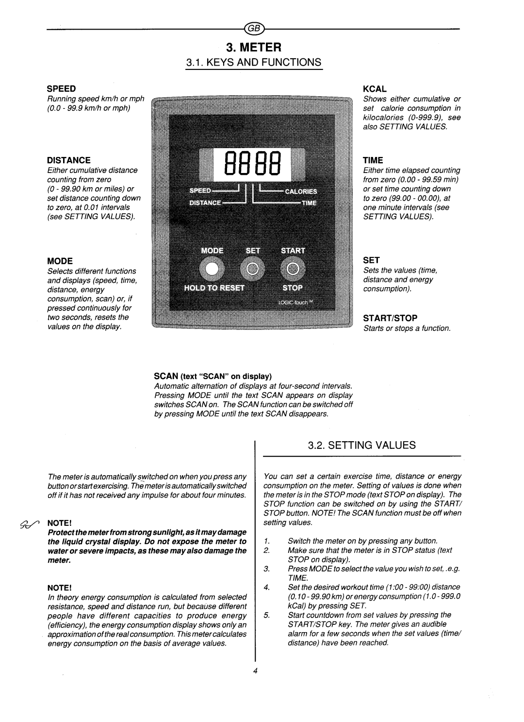 Tunturi J 220 manual 