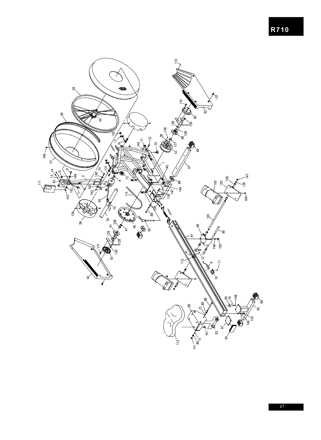 Tunturi R 710 owner manual R710 