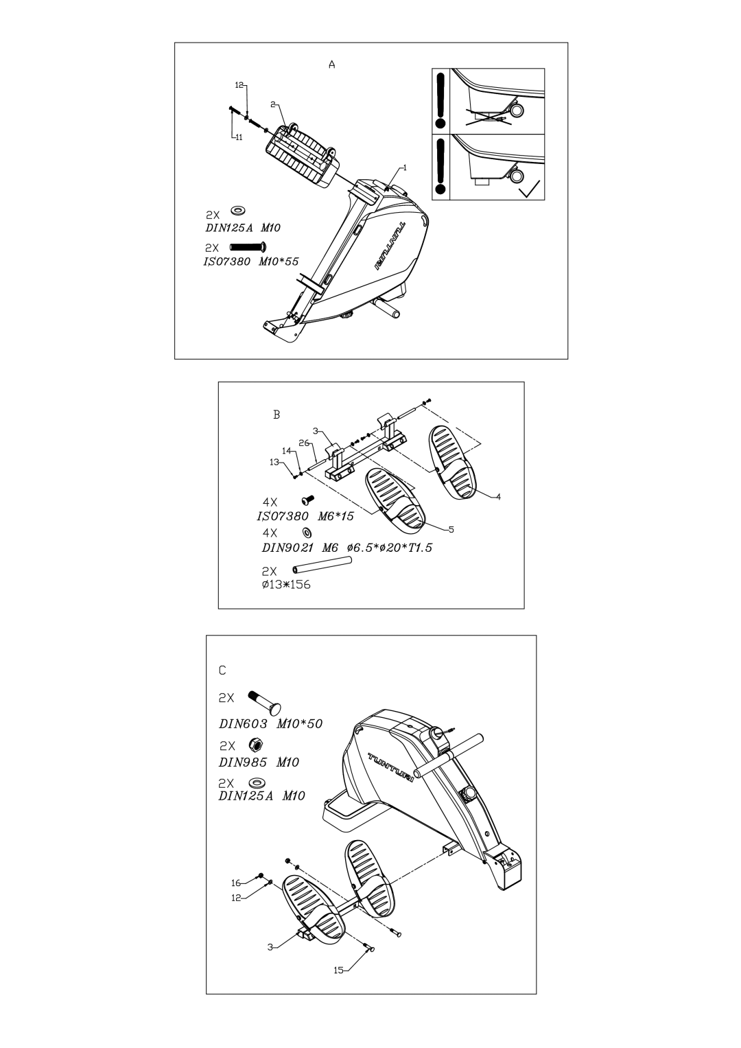 Tunturi R25 owner manual 