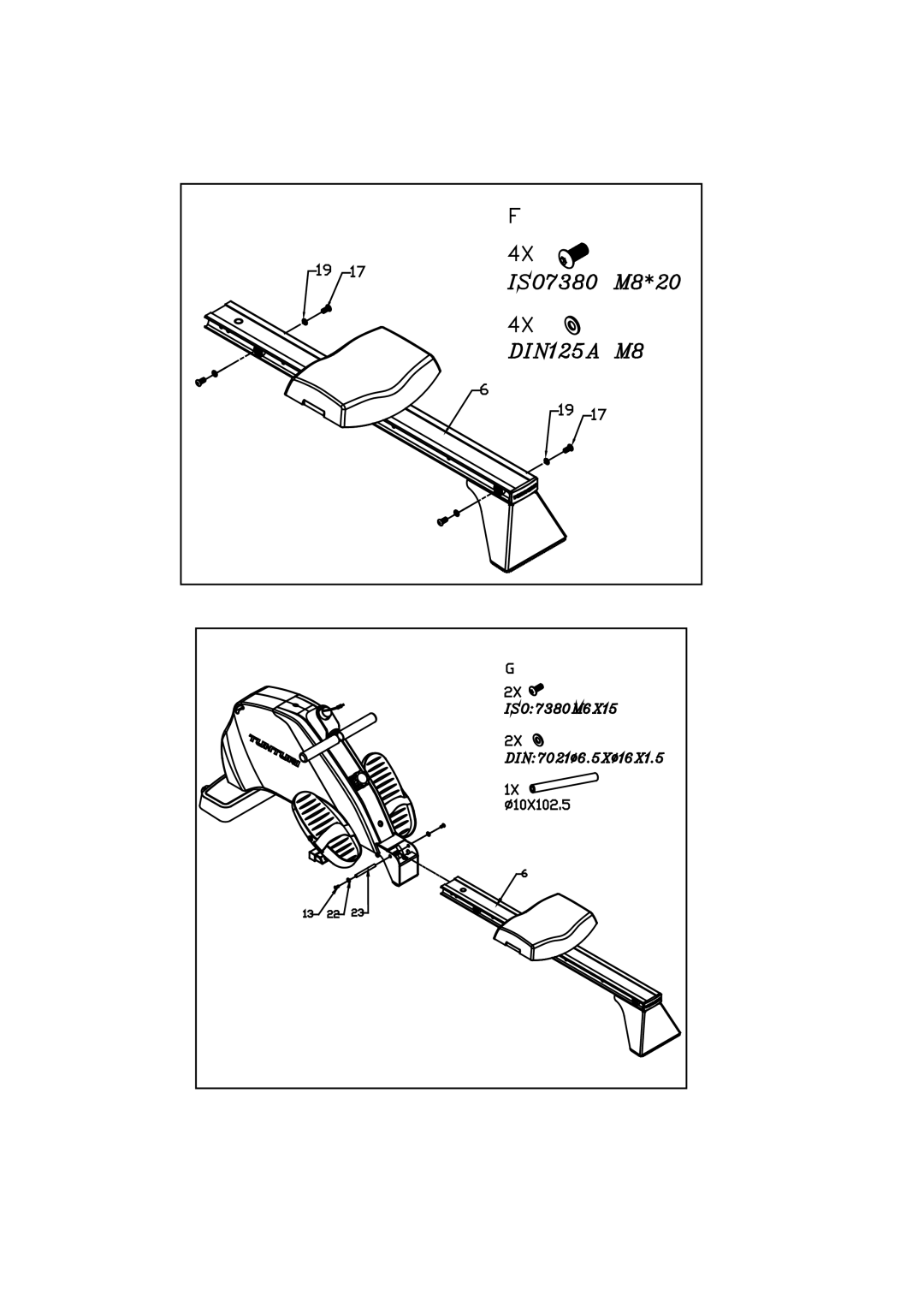 Tunturi R25 owner manual 