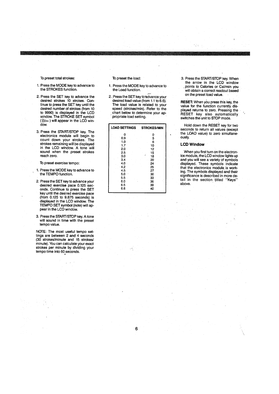 Tunturi R701 manual 