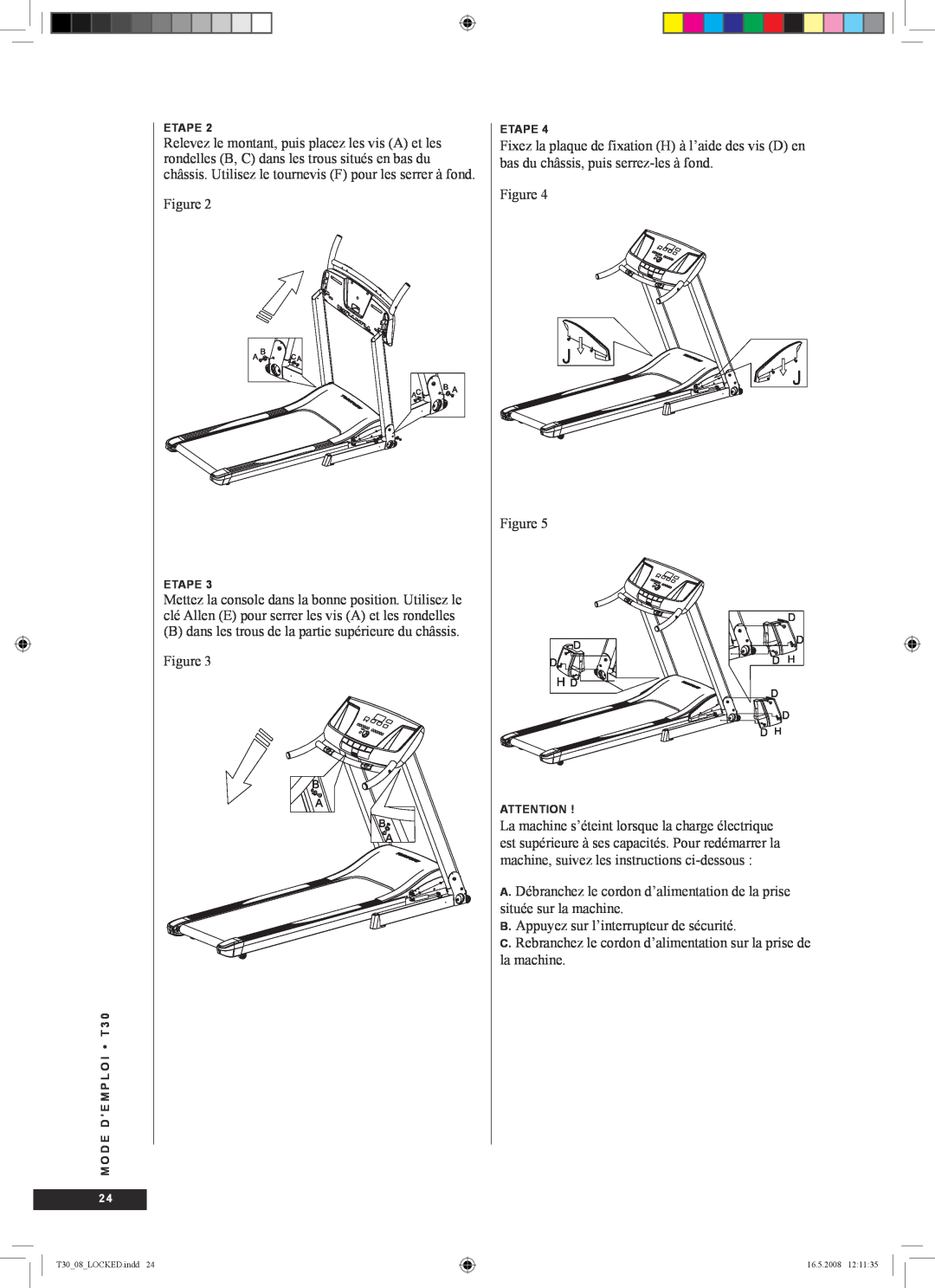 Tunturi T30 owner manual 