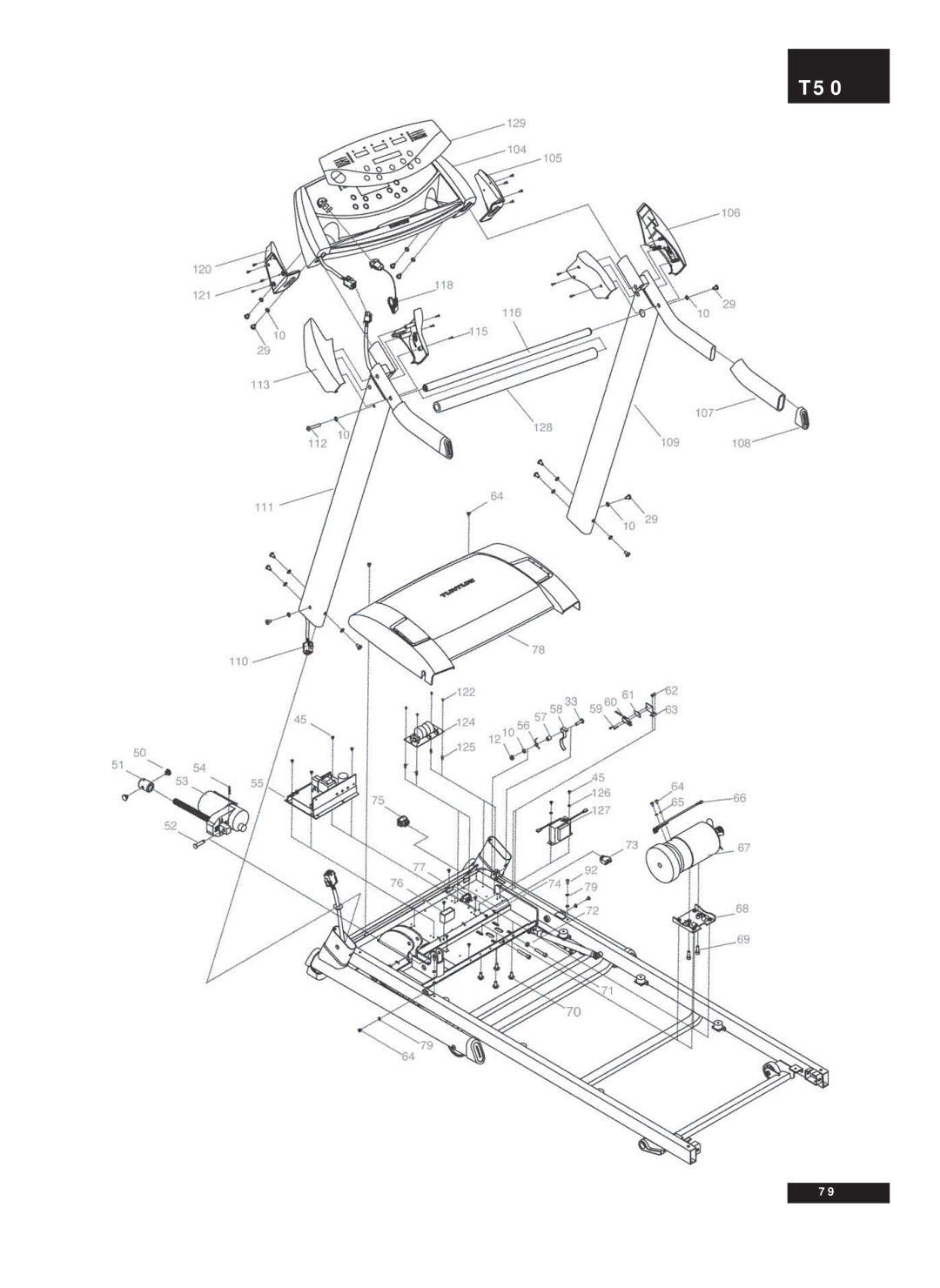 Tunturi T50 owner manual 