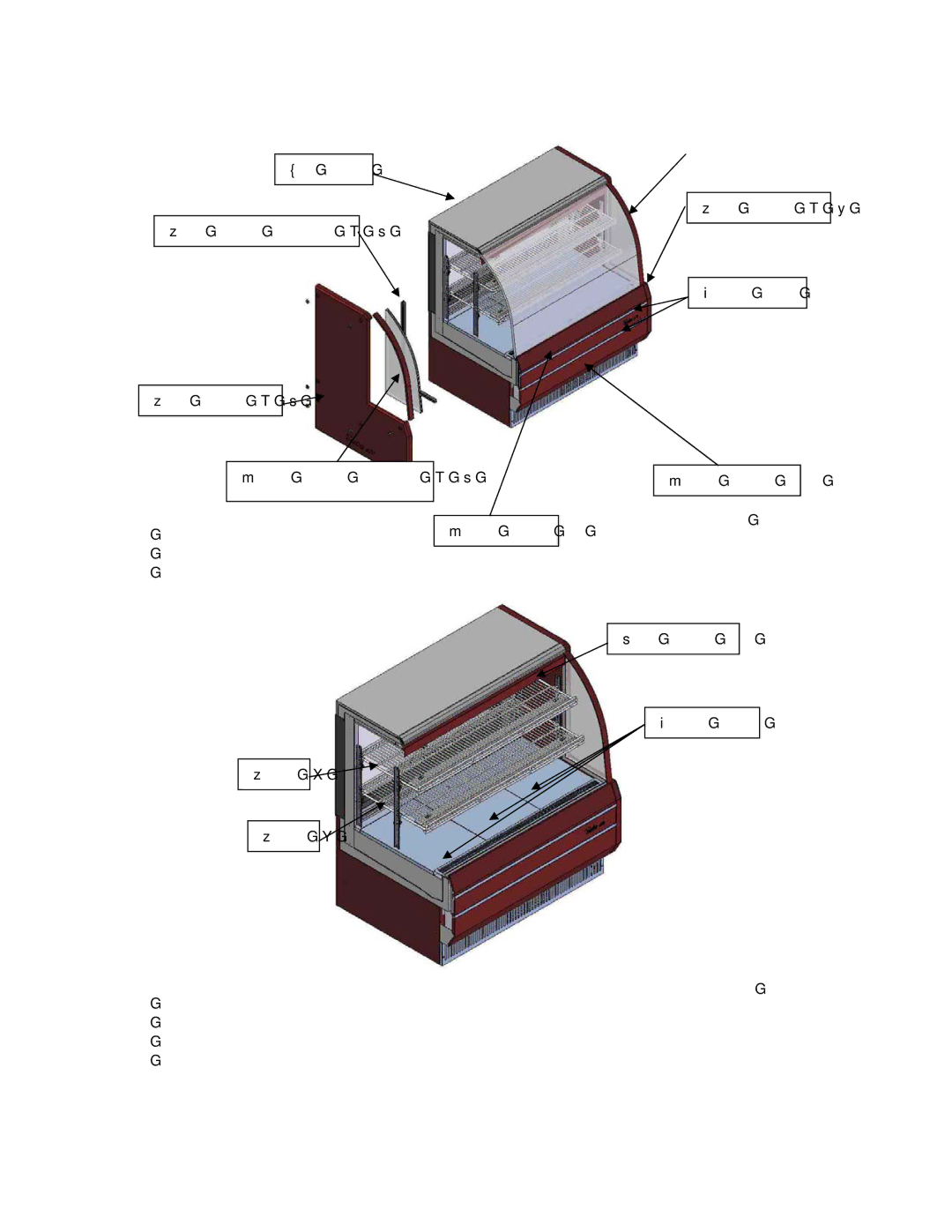 Turbo Air TCGB-36, TCGB-72-CO, TCGB-48, TCGB-60-CO service manual 