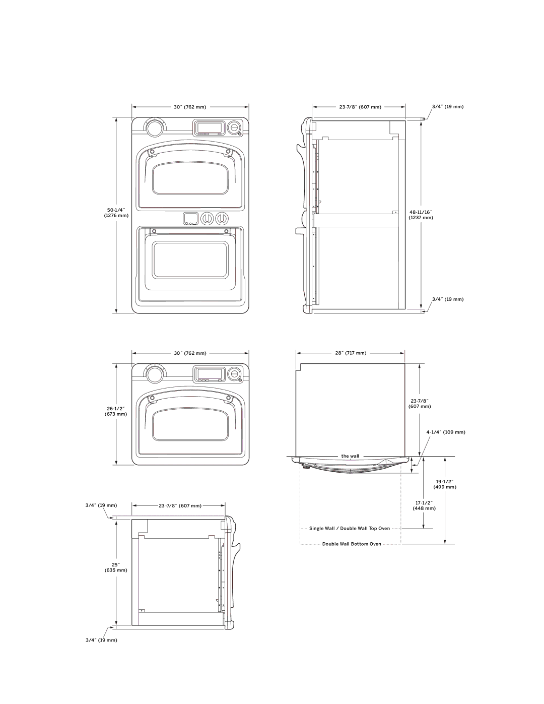 Turbo Chef Technologies 30 Single Wall dimensions 