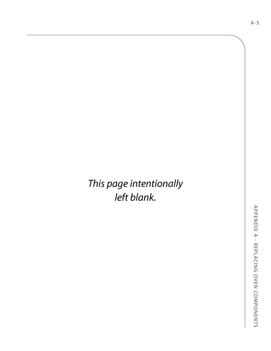 Turbo Chef Technologies 3240 manual This page intentionally Left blank 