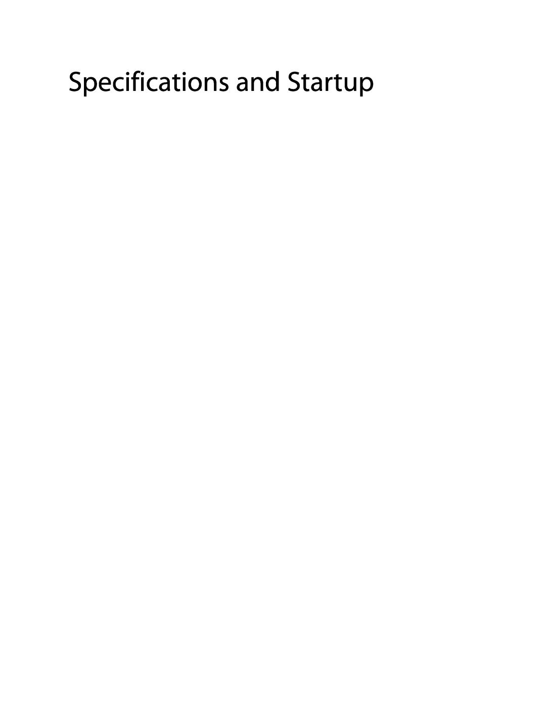 Turbo Chef Technologies 3240 manual Specifications and Startup 