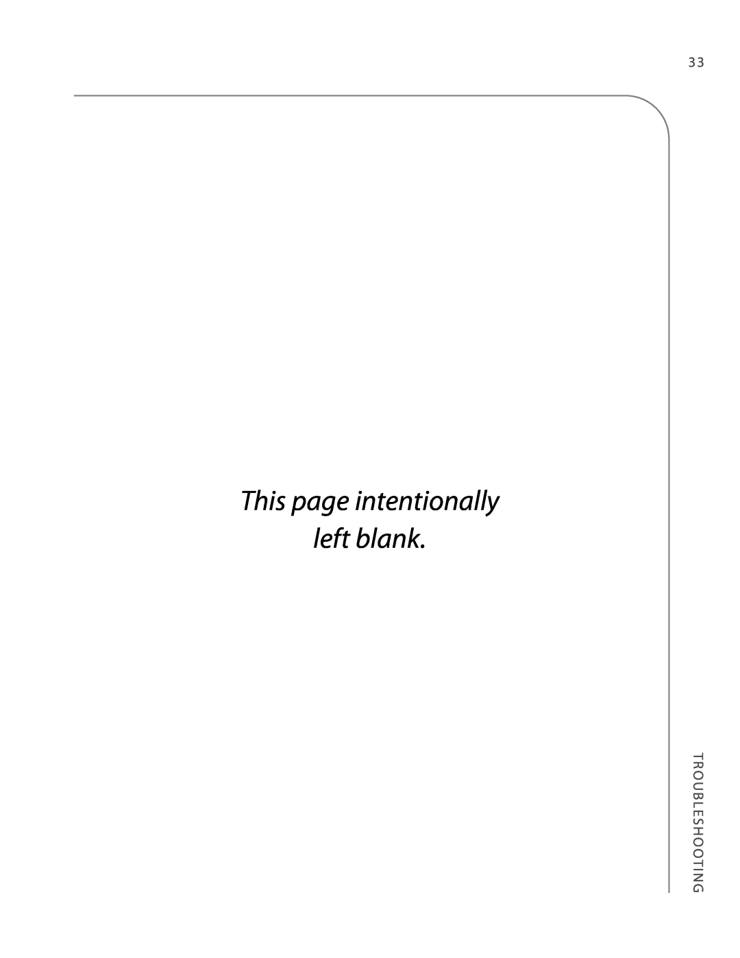 Turbo Chef Technologies 3240 manual This page intentionally left blank, T Ro U B L E S H O Ot I N G 