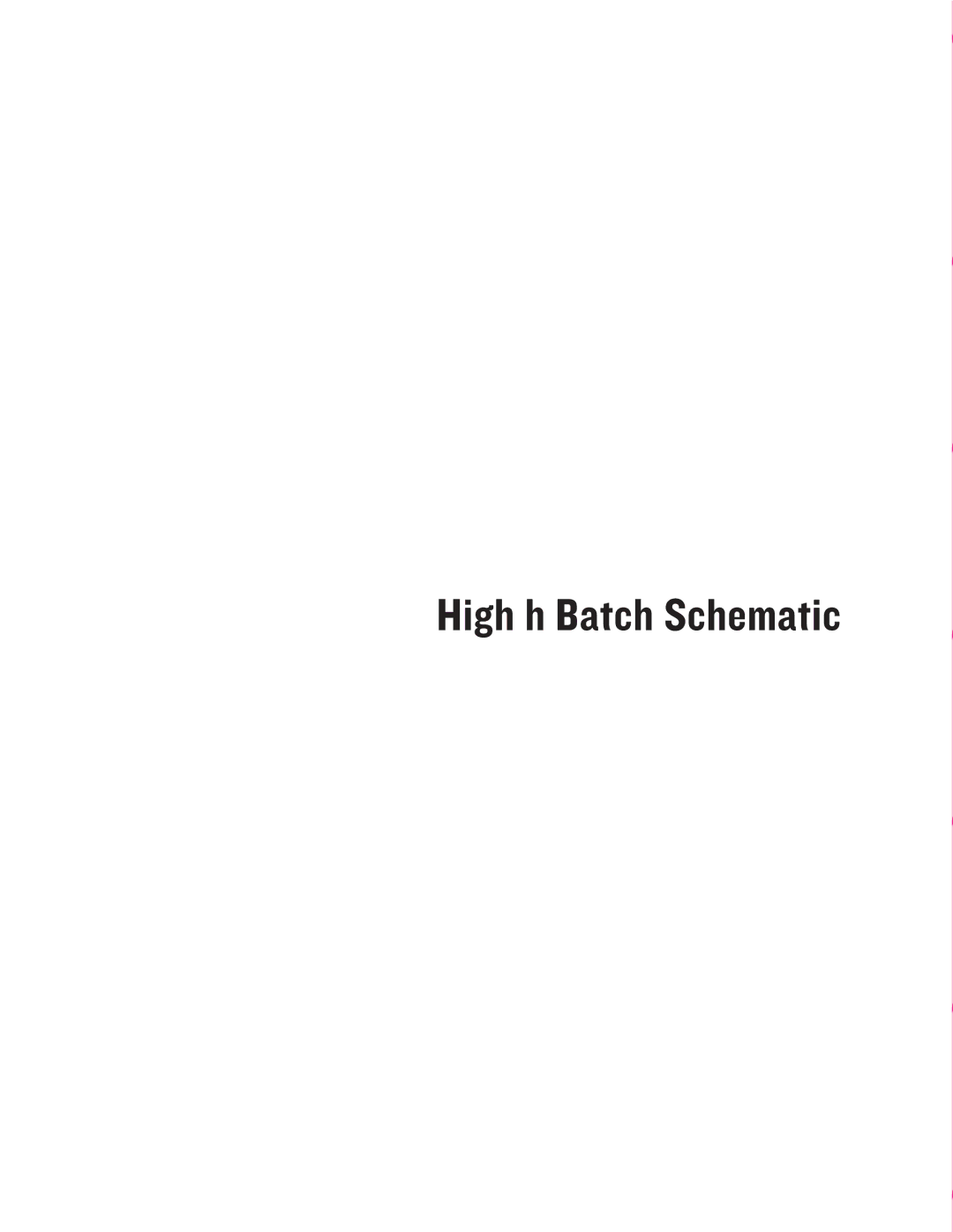 Turbo Chef Technologies HHB-8085, HHB-8136, HHB-8029, HHB-8028, HHB-8134, HHB-8115, HHB-8097, HHB-8099 High h Batch Schematic 