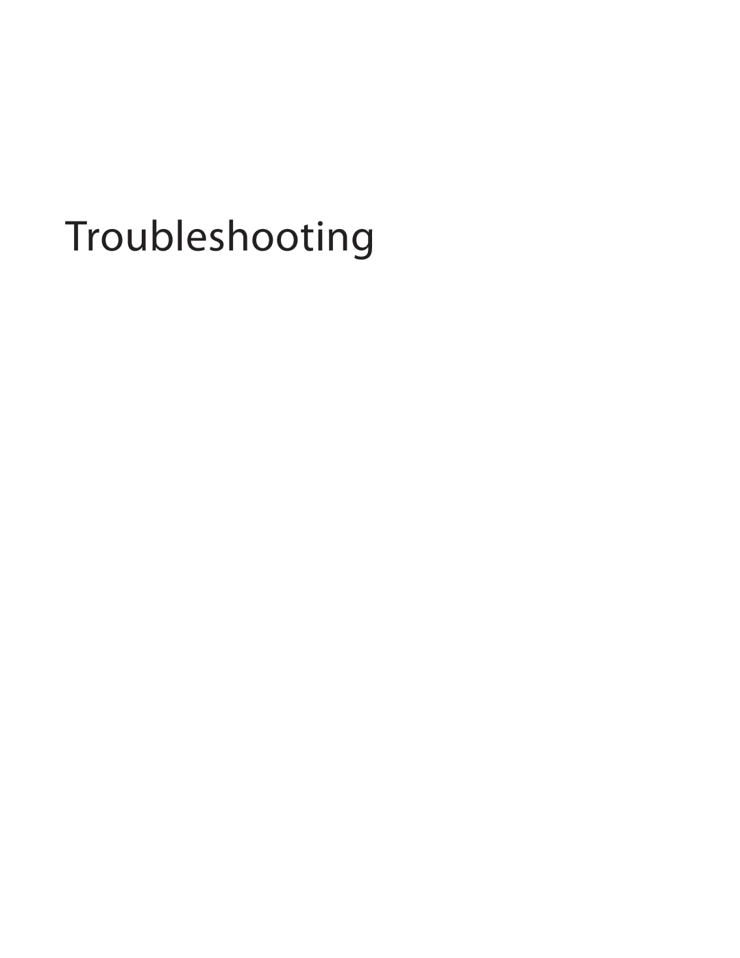 Turbo Chef Technologies i5 service manual Troubleshooting 