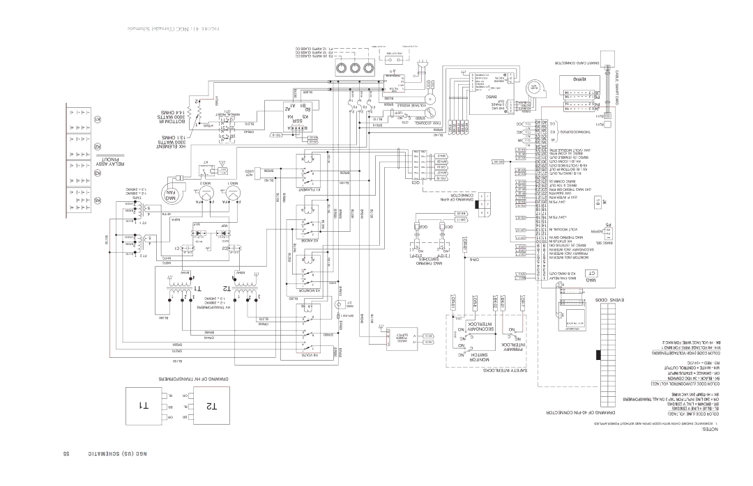 Turbo Chef Technologies NGC-1007 service manual Schematic Tornado NGC 