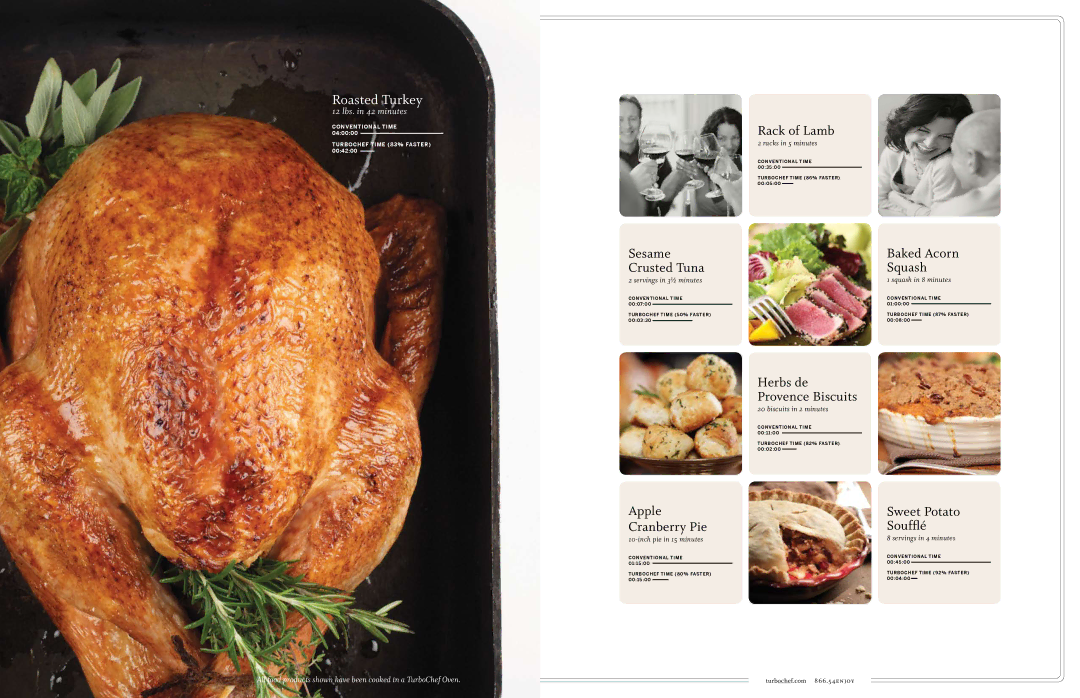 Turbo Chef Technologies TDO30 * 240, TDO30 * 208 manual Roasted Turkey 