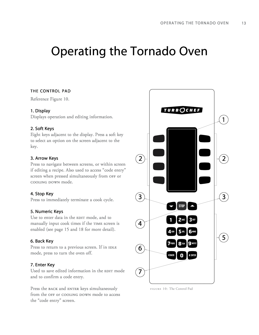 Turbo Chef Technologies Tornado 2 owner manual Operating the Tornado Oven 