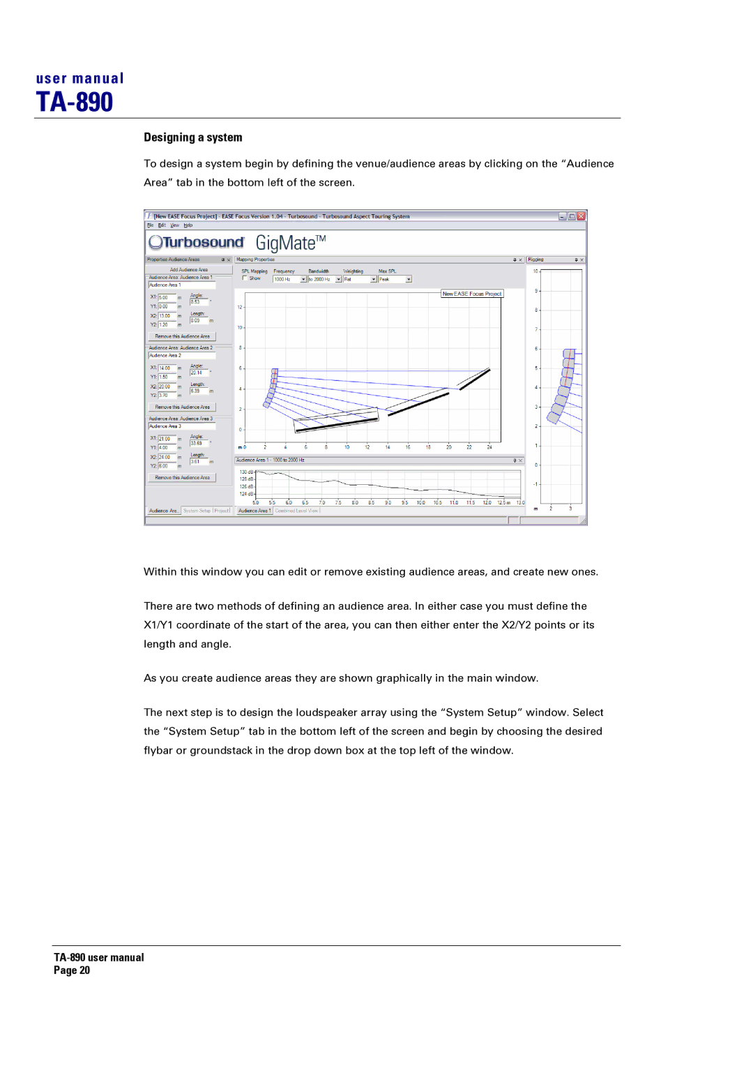 Turbosound LMS-D26, LMS-D6, LMS-D24 user manual Designing a system 