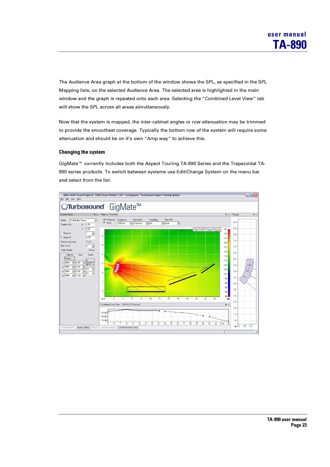 Turbosound LMS-D26, LMS-D6, LMS-D24 user manual Changing the system 