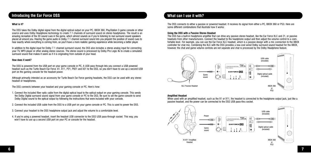 Turtle Beach DSS manual 