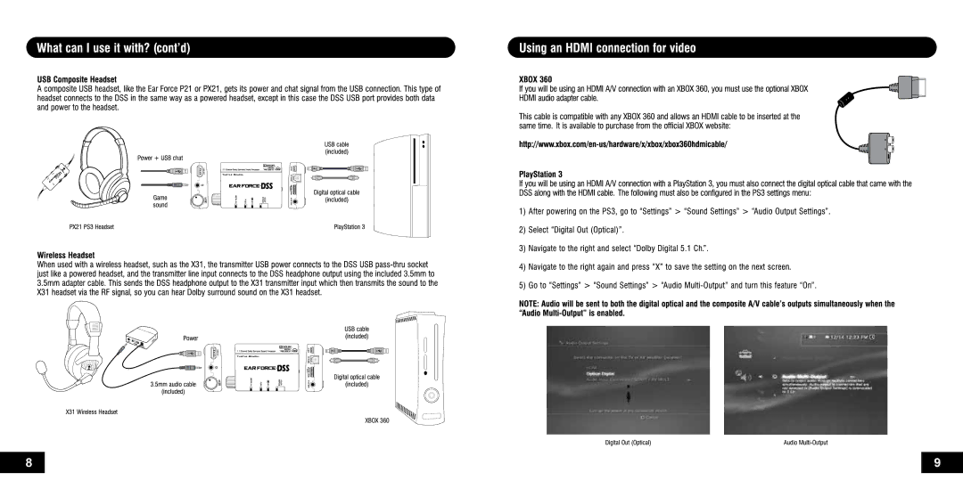 Turtle Beach DSS manual 