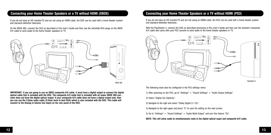 Turtle Beach DSS manual 