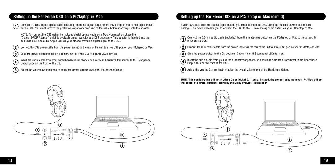 Turtle Beach DSS manual 