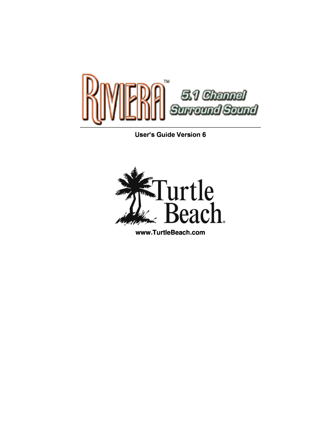 Turtle Beach TB400-3425-01 manual User’s Guide Version 