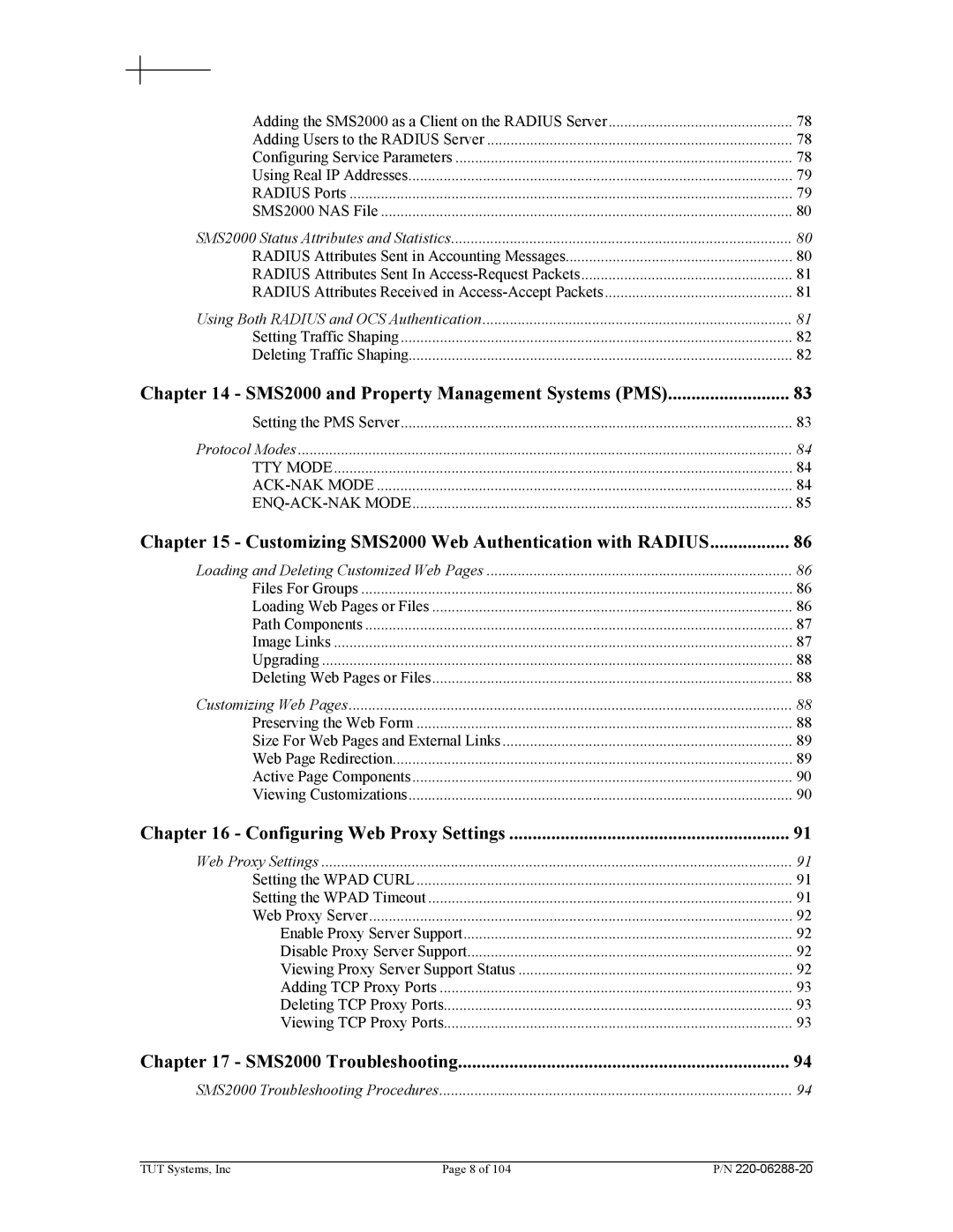 Tut Systems manual SMS2000 Status Attributes and Statistics, Using Both Radius and OCS Authentication, Protocol Modes 