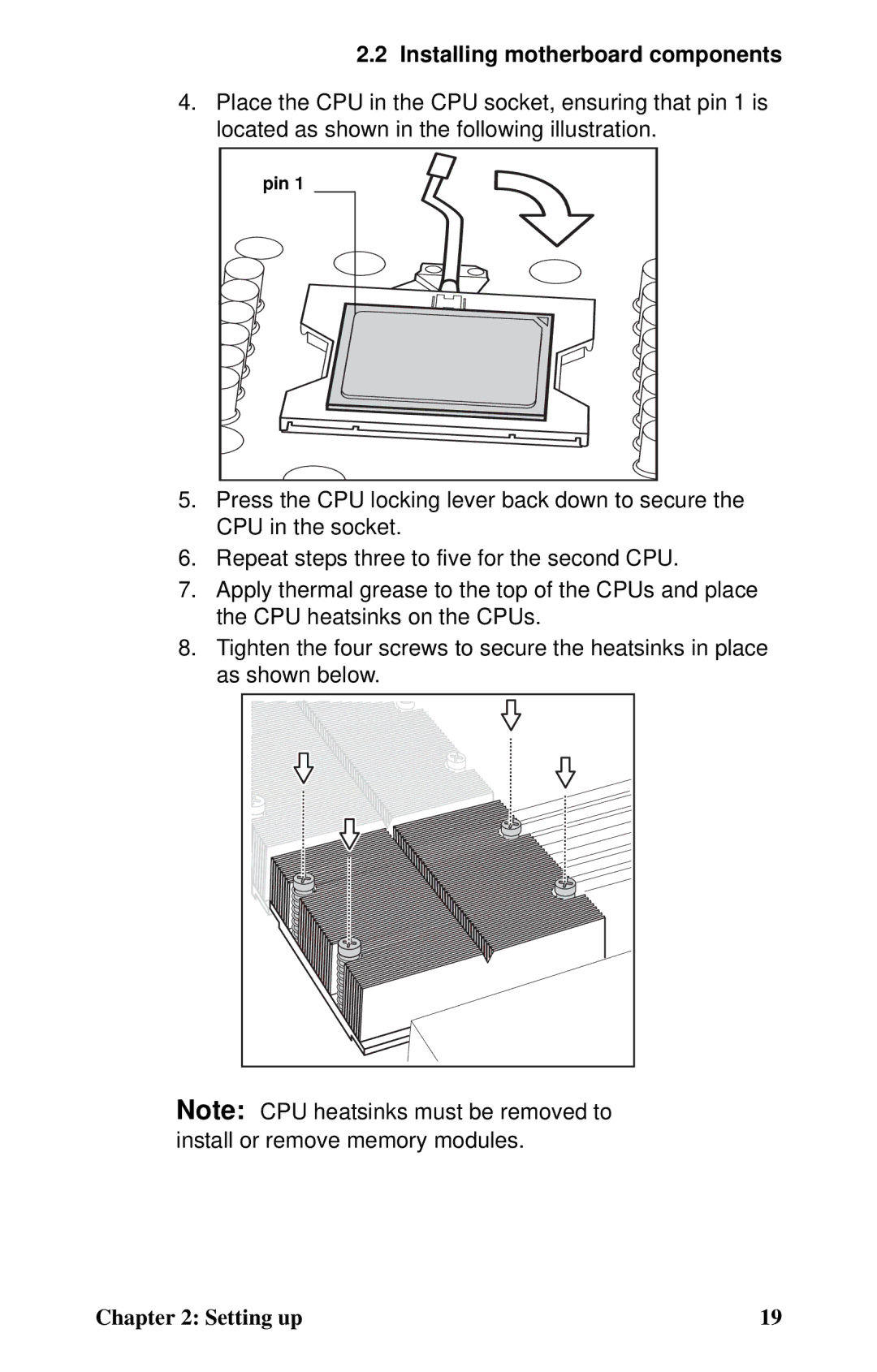 Tyan Computer B2735 user manual Pin 