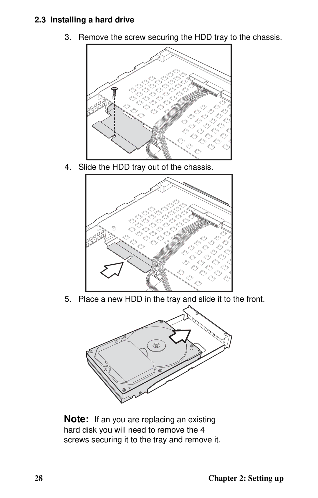 Tyan Computer B2735 user manual Installing a hard drive 