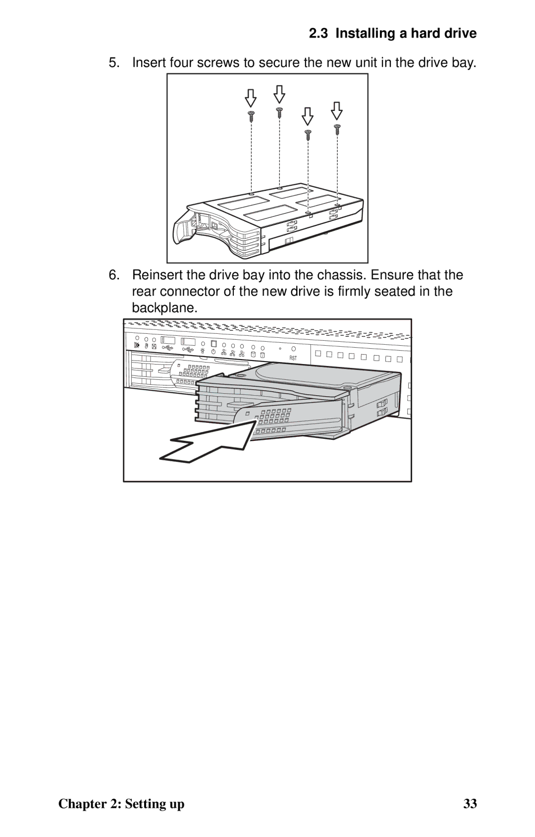 Tyan Computer B2735 user manual Installing a hard drive 