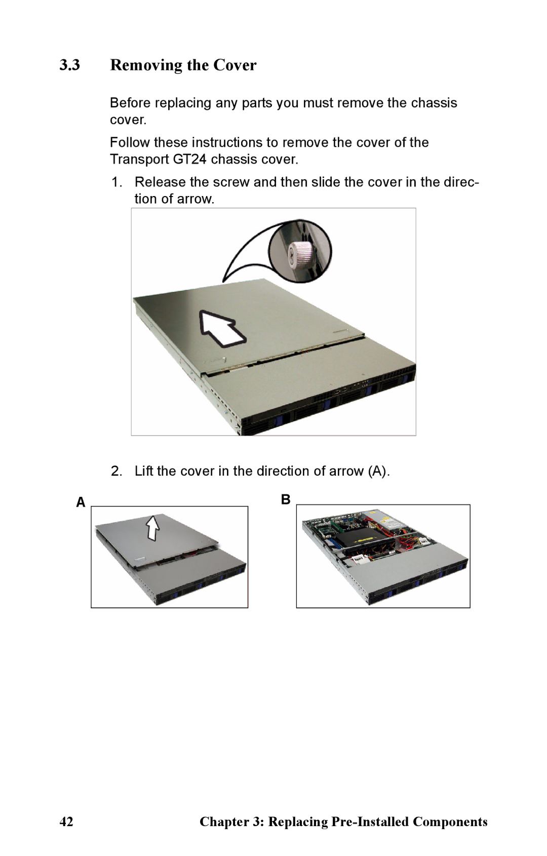 Tyan Computer B2881 manual Removing the Cover 