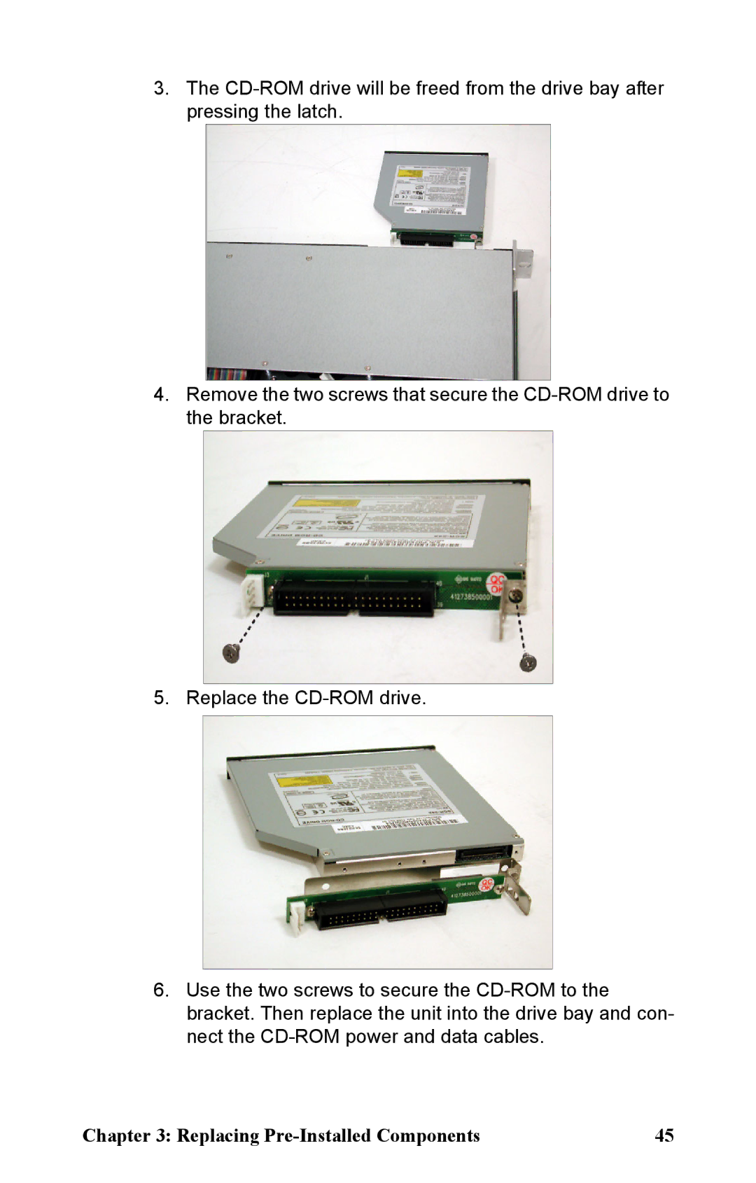 Tyan Computer B2891 manual Replacing Pre-Installed Components 