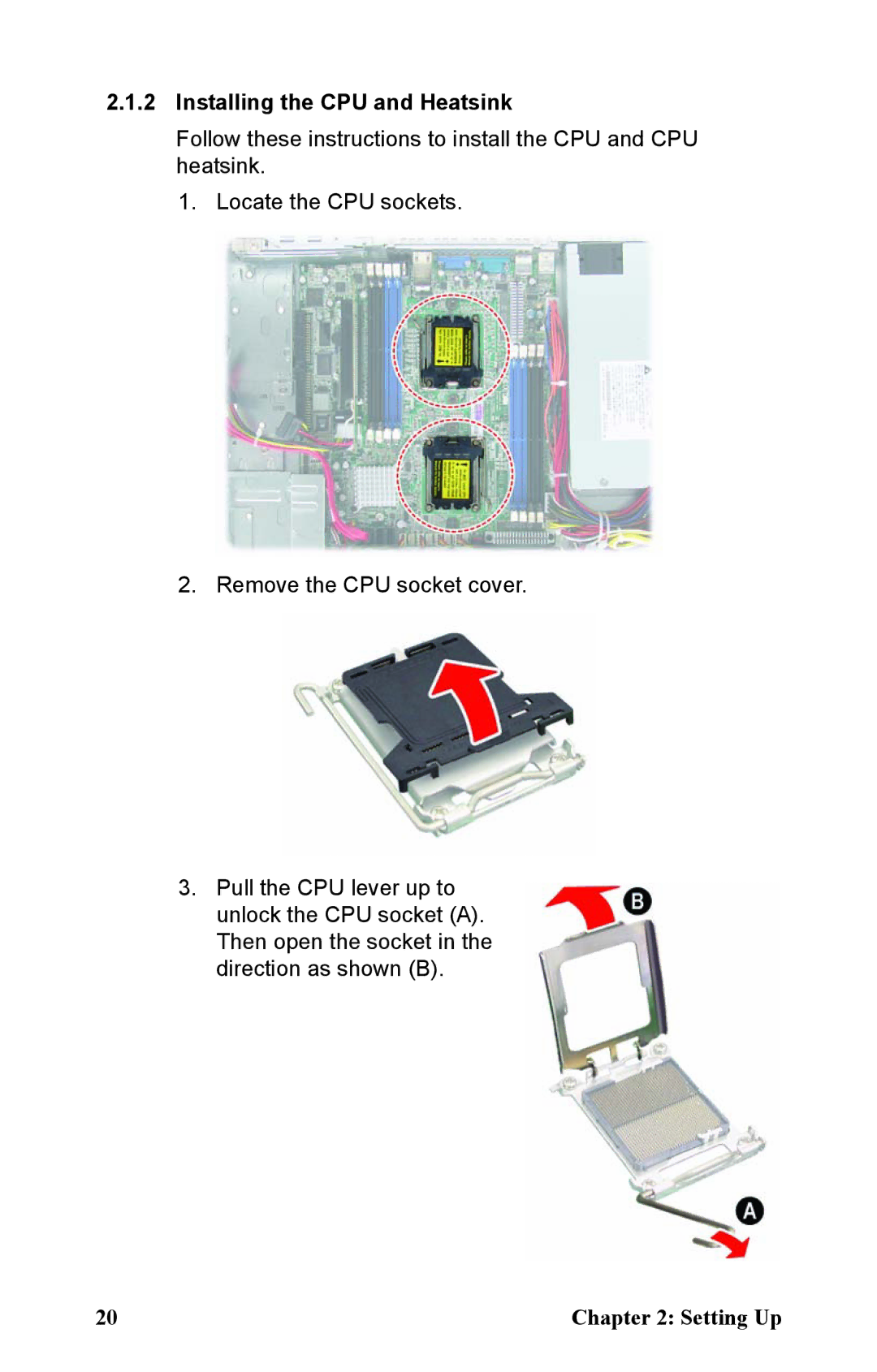 Tyan Computer B2933 manual Installing the CPU and Heatsink 