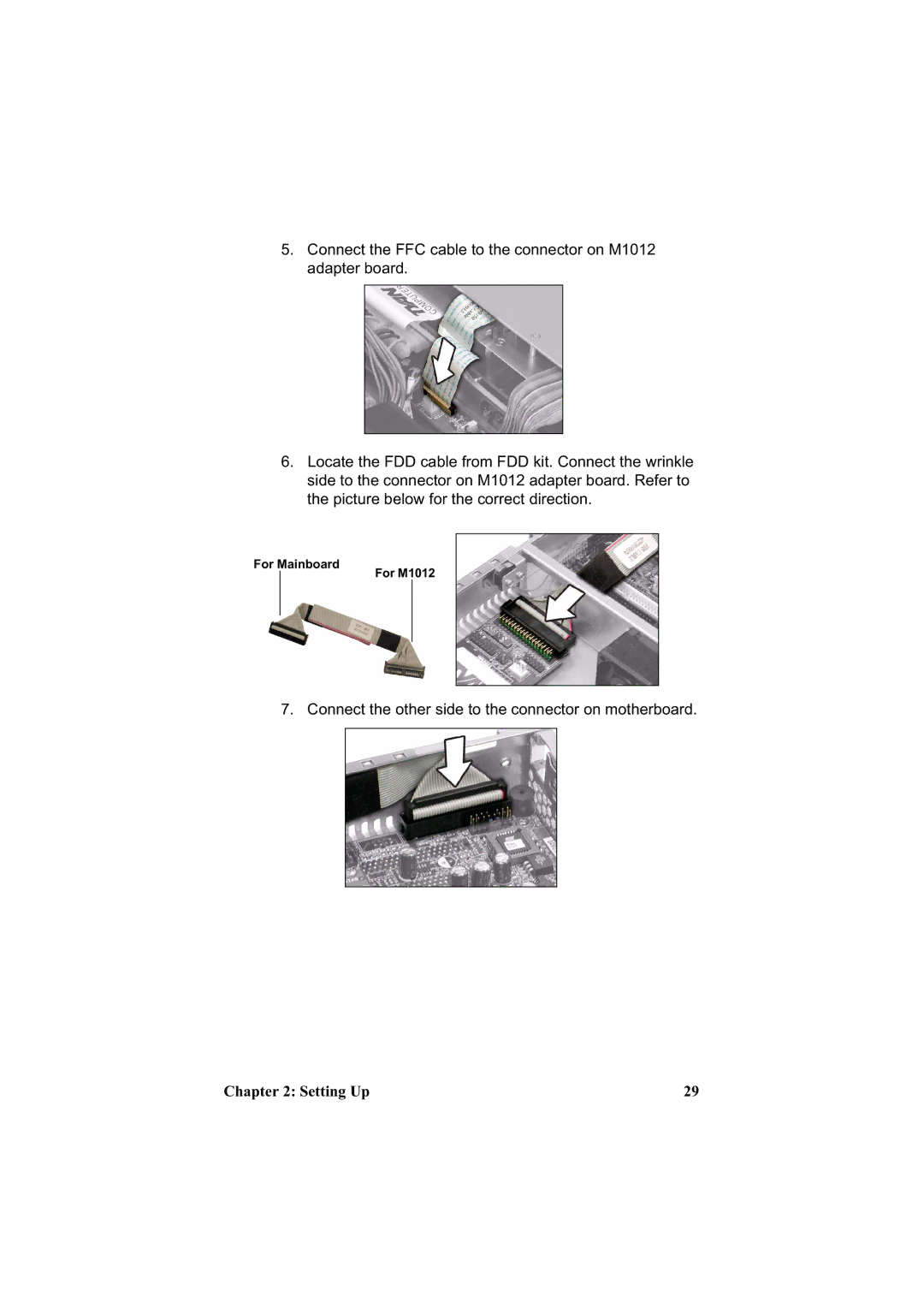 Tyan Computer B3970-U manual Connect the other side to the connector on motherboard 