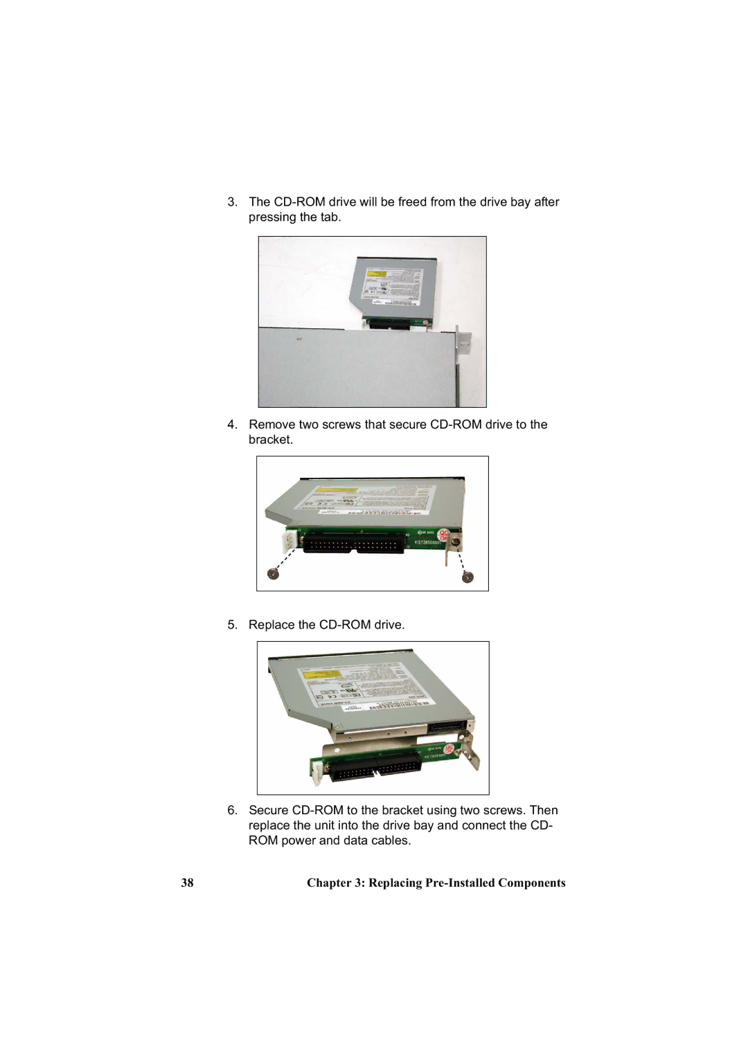 Tyan Computer B3970-U manual Replacing Pre-Installed Components 