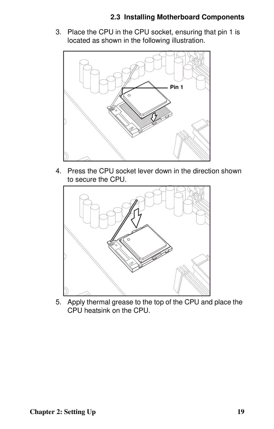 Tyan Computer GX21, B5102 manual Pin 