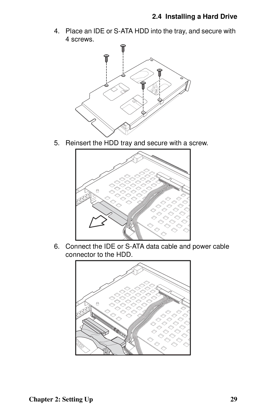 Tyan Computer GX21, B5102 manual Installing a Hard Drive 