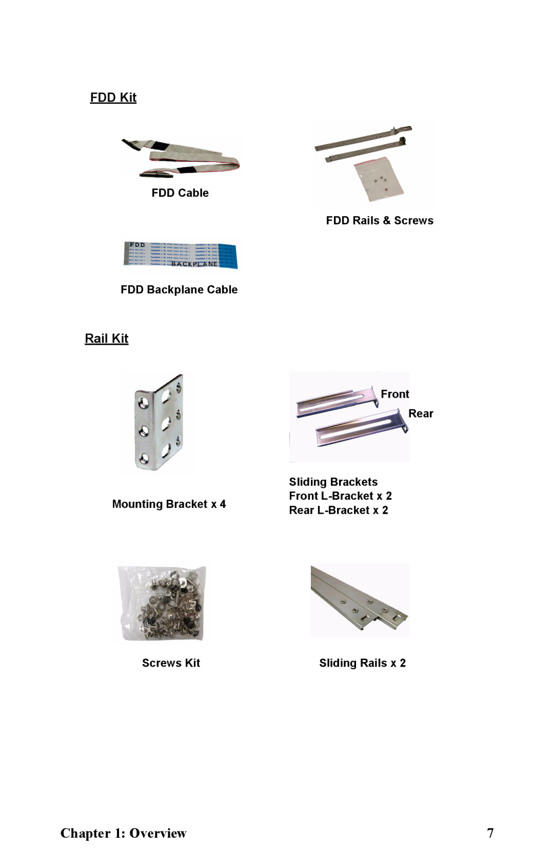 Tyan Computer B5161 manual FDD Kit 