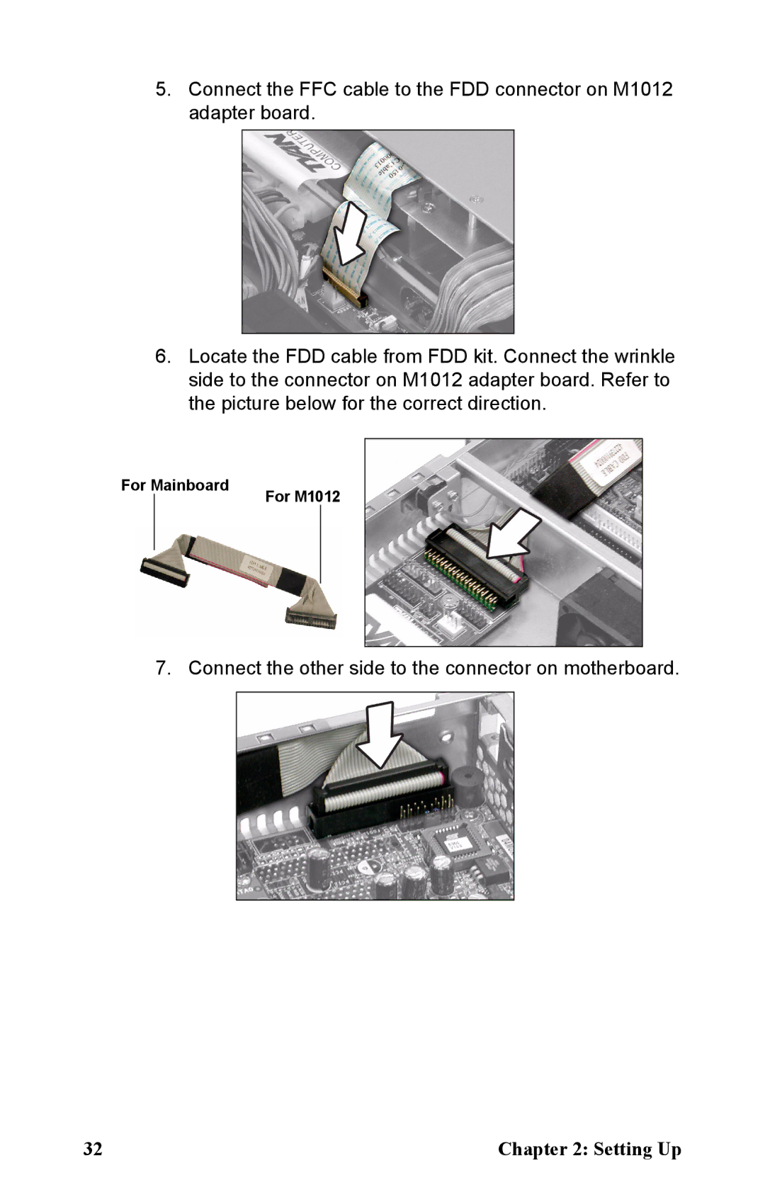 Tyan Computer B5161 manual Connect the other side to the connector on motherboard 