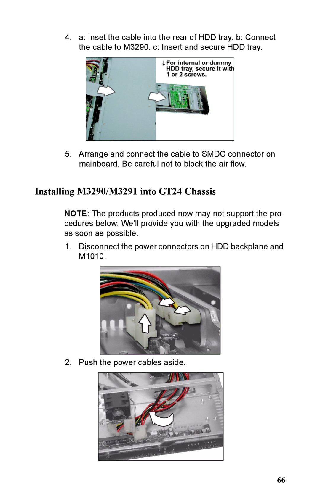 Tyan Computer B5161 manual Installing M3290/M3291 into GT24 Chassis 