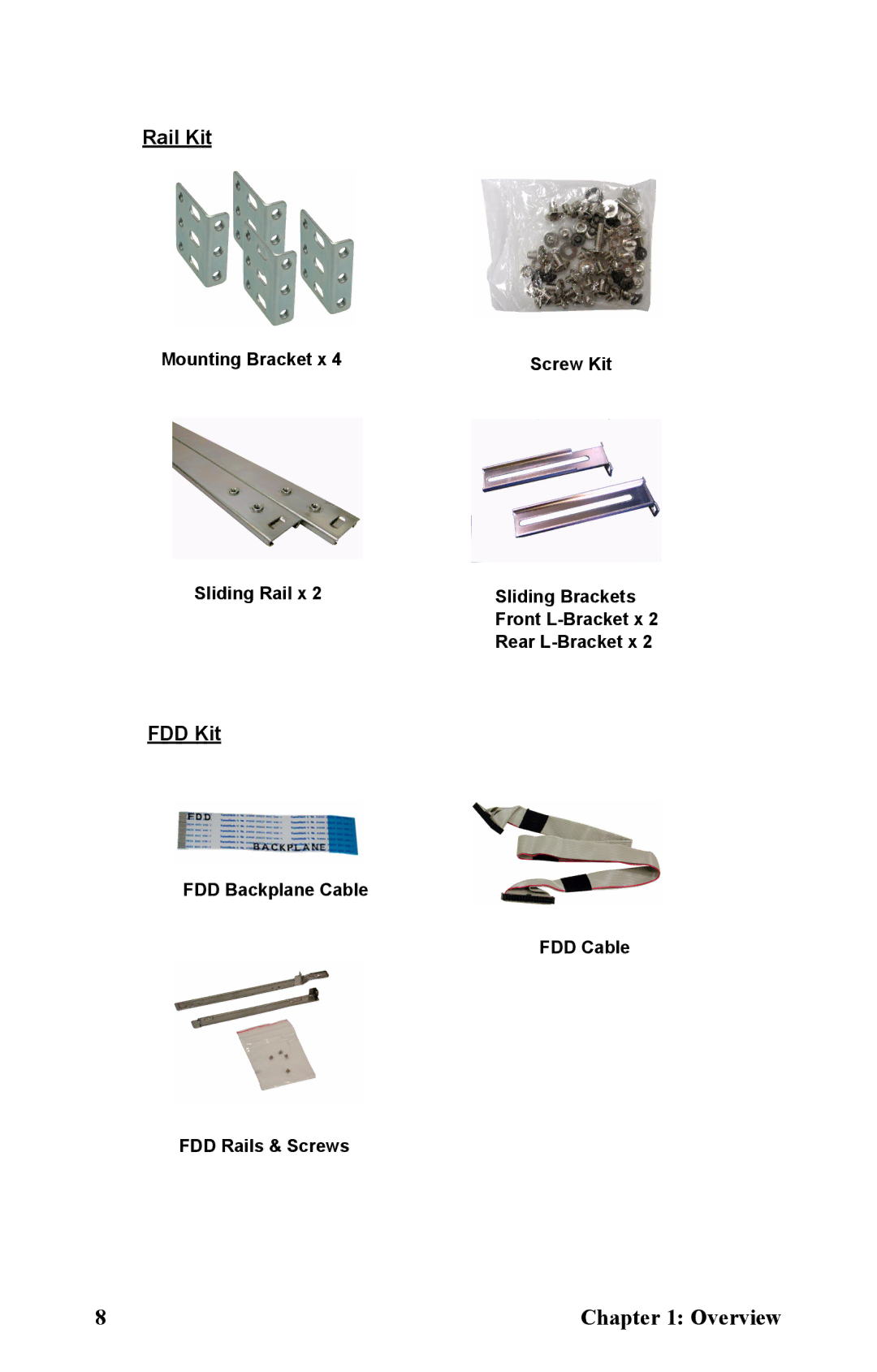 Tyan Computer B5381 manual Rail Kit 