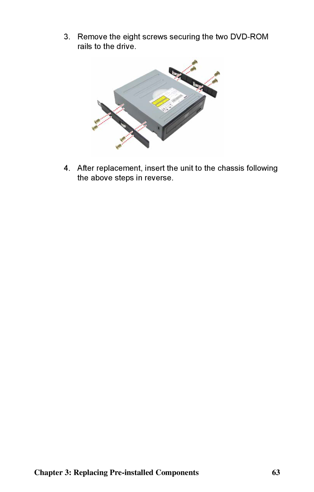 Tyan Computer B5382 manual Replacing Pre-installed Components 