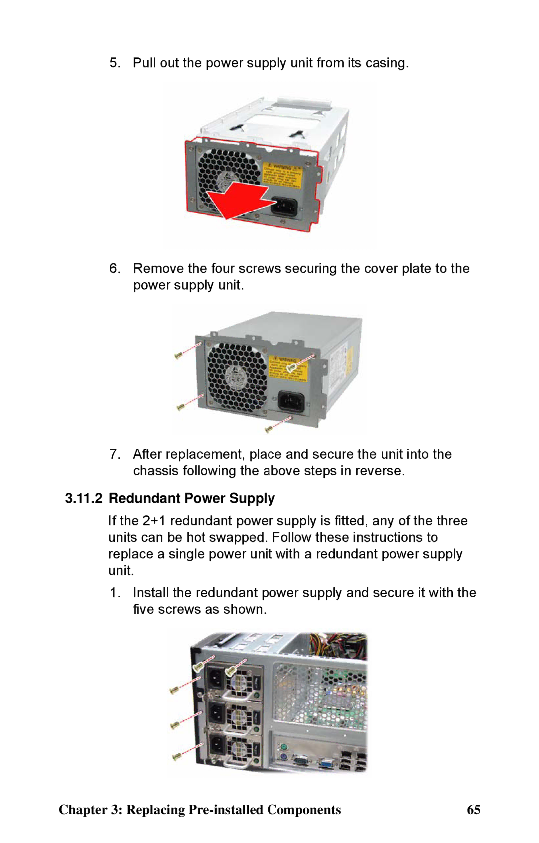 Tyan Computer B5382 manual Redundant Power Supply 