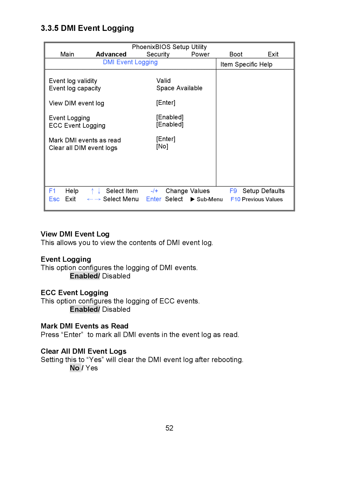 Tyan Computer i500opx warranty DMI Event Logging 