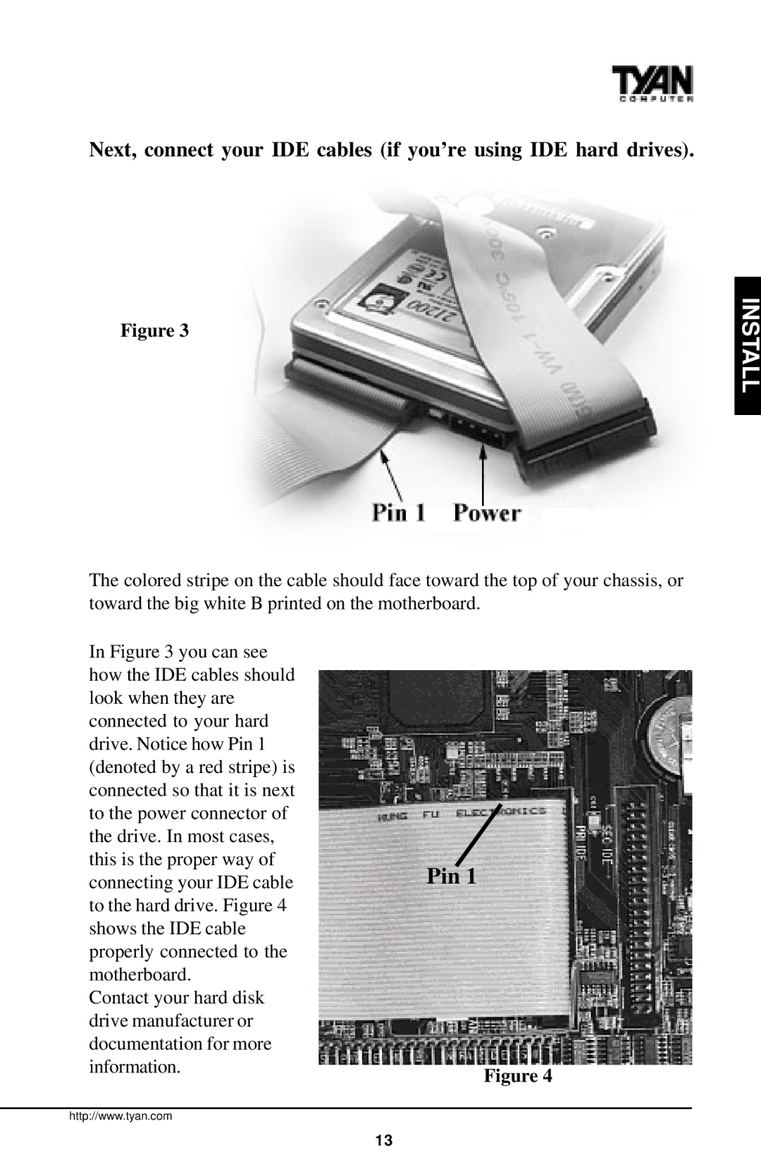 Tyan Computer InterServe 90 manual Pin 