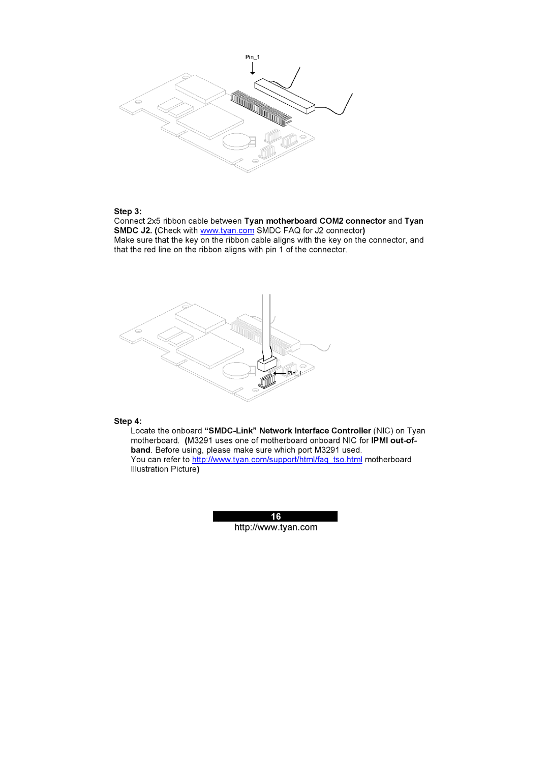 Tyan Computer M3295, M3291 warranty Step 