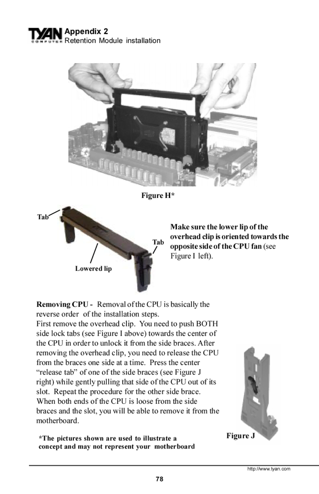 Tyan Computer S1854 manual Figure H 