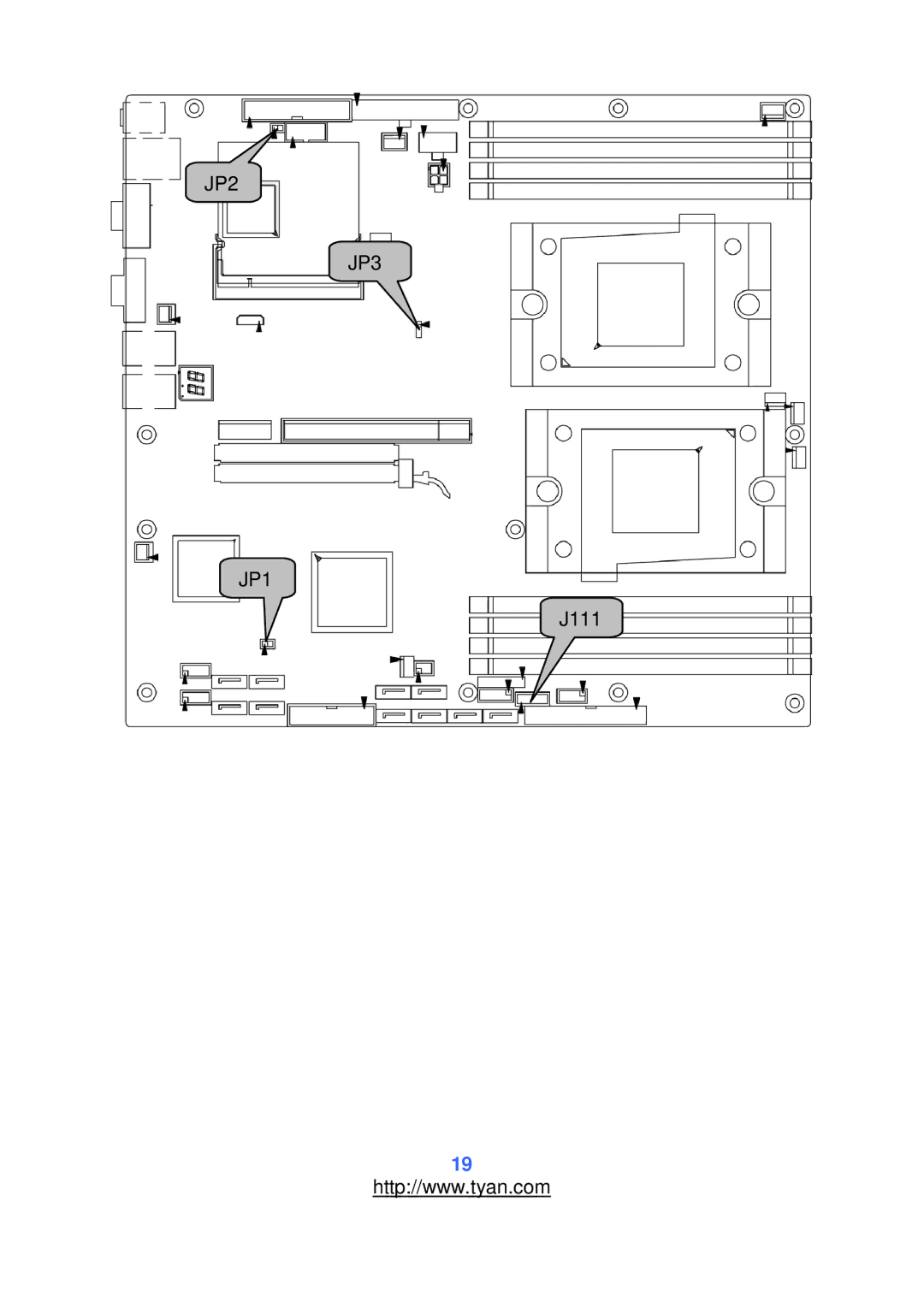 Tyan Computer S2912 warranty JP2 JP3 JP1 