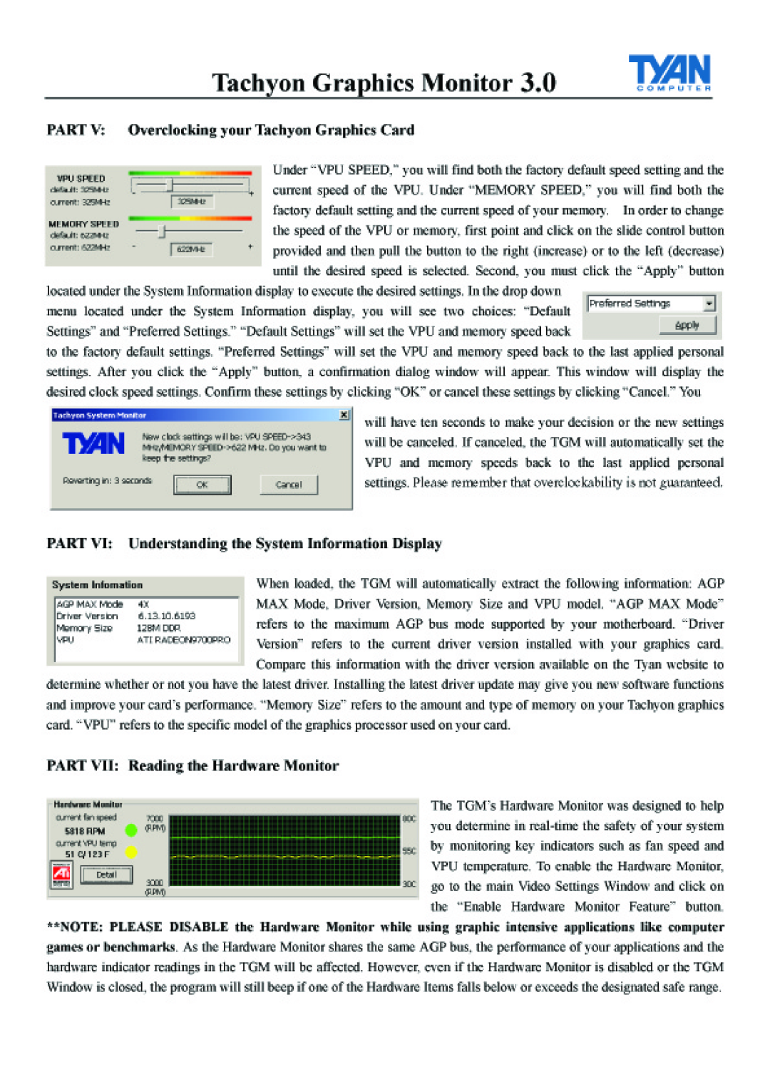 Tyan Computer tgm 300 manual 