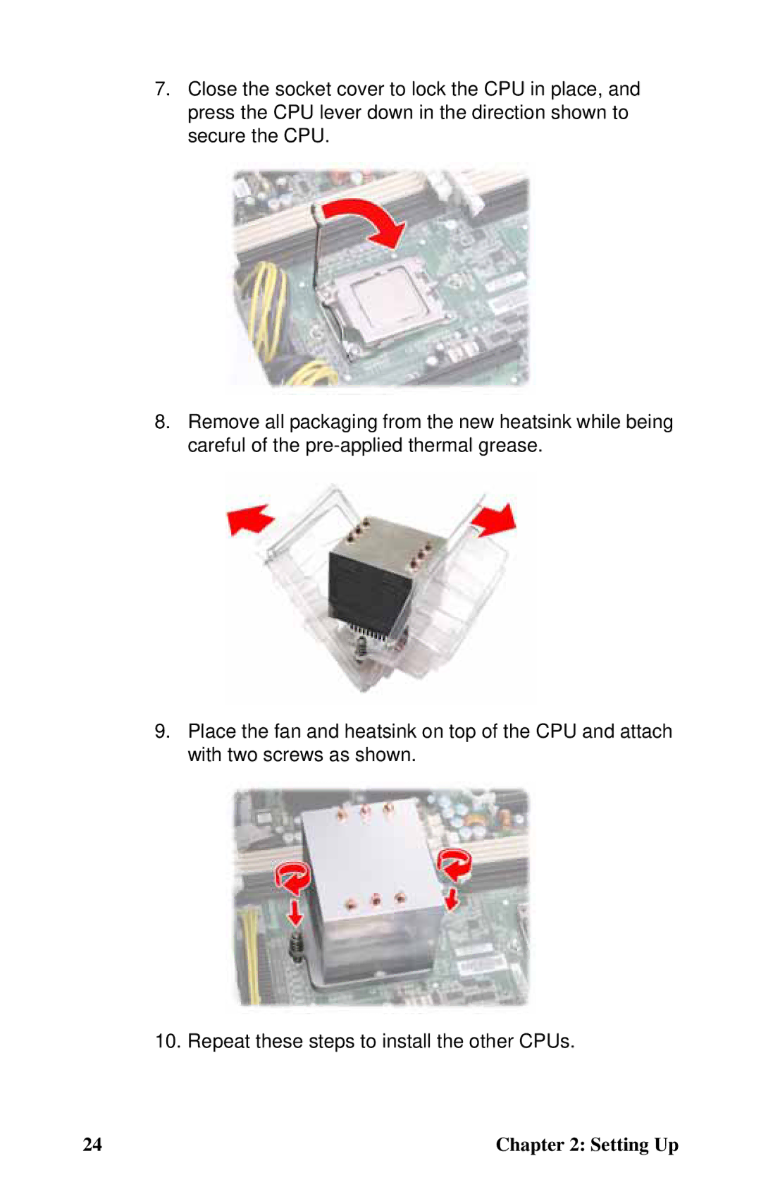 Tyan Computer B4985F48V8HR (Tower), Transport FT48, B4985F48V8HR (Rackmount) manual Setting Up 