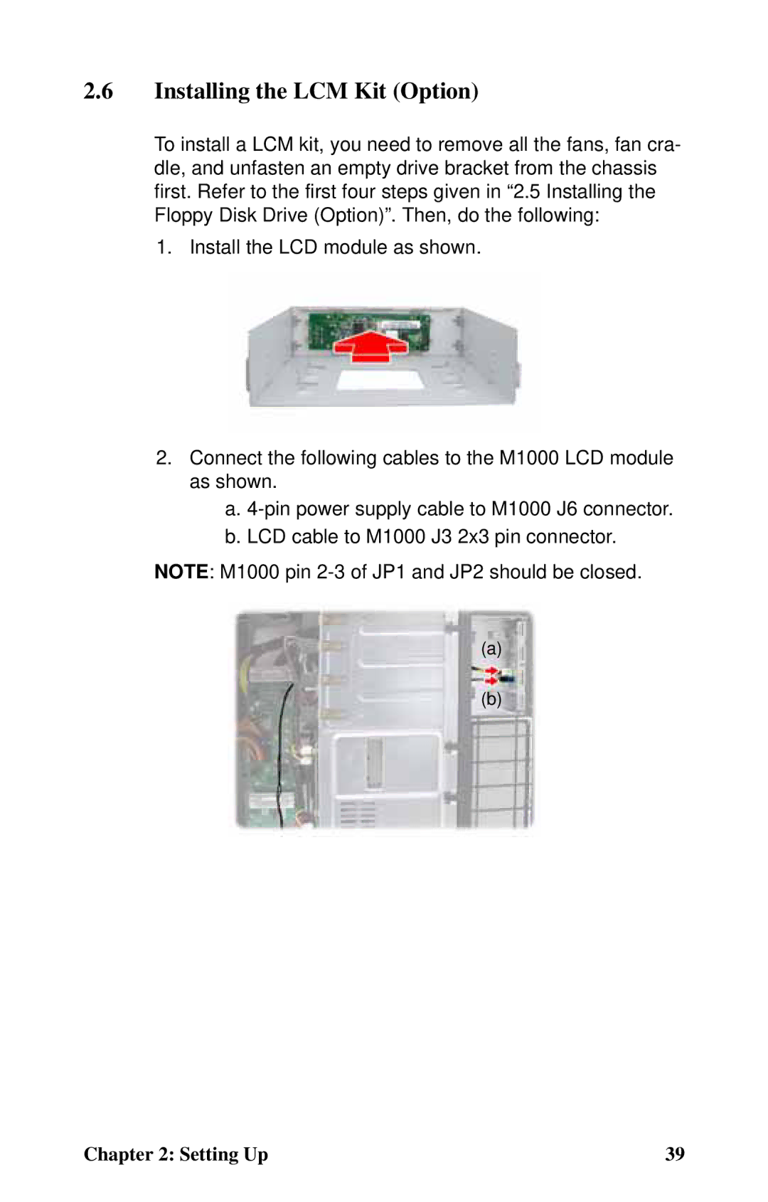 Tyan Computer B4985F48V8HR (Tower), Transport FT48, B4985F48V8HR (Rackmount) manual Installing the LCM Kit Option 