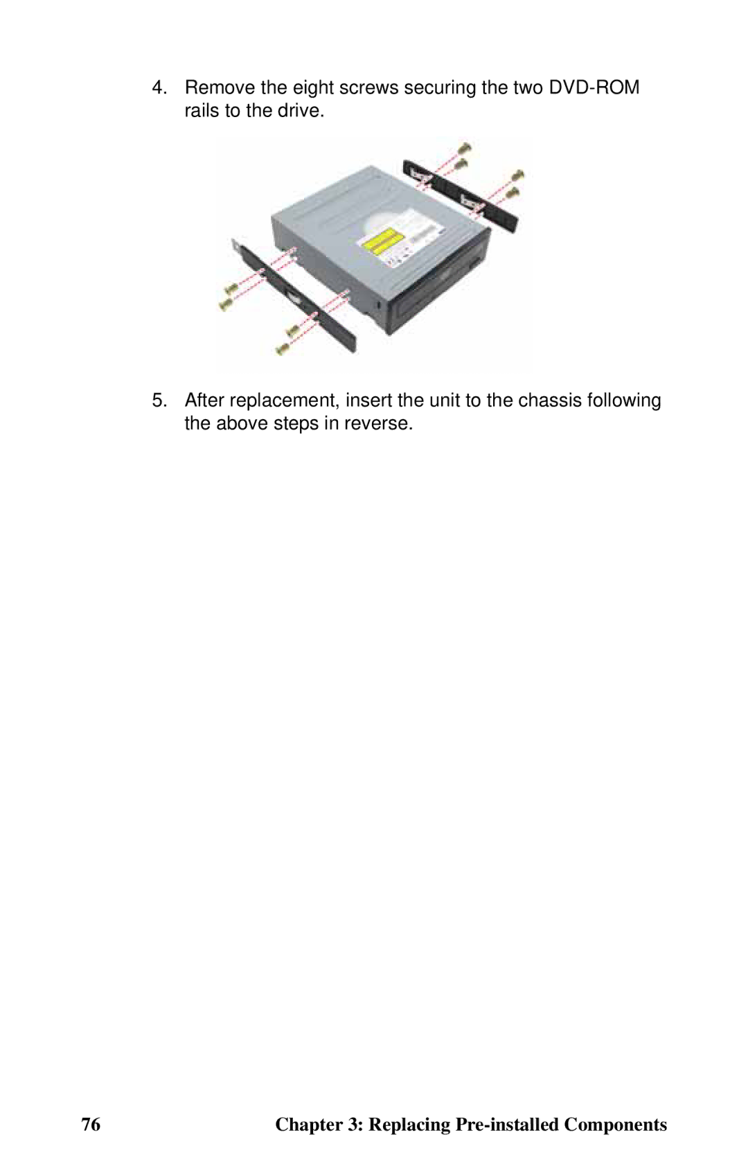 Tyan Computer Transport FT48, B4985F48V8HR (Rackmount), B4985F48V8HR (Tower) manual Replacing Pre-installed Components 